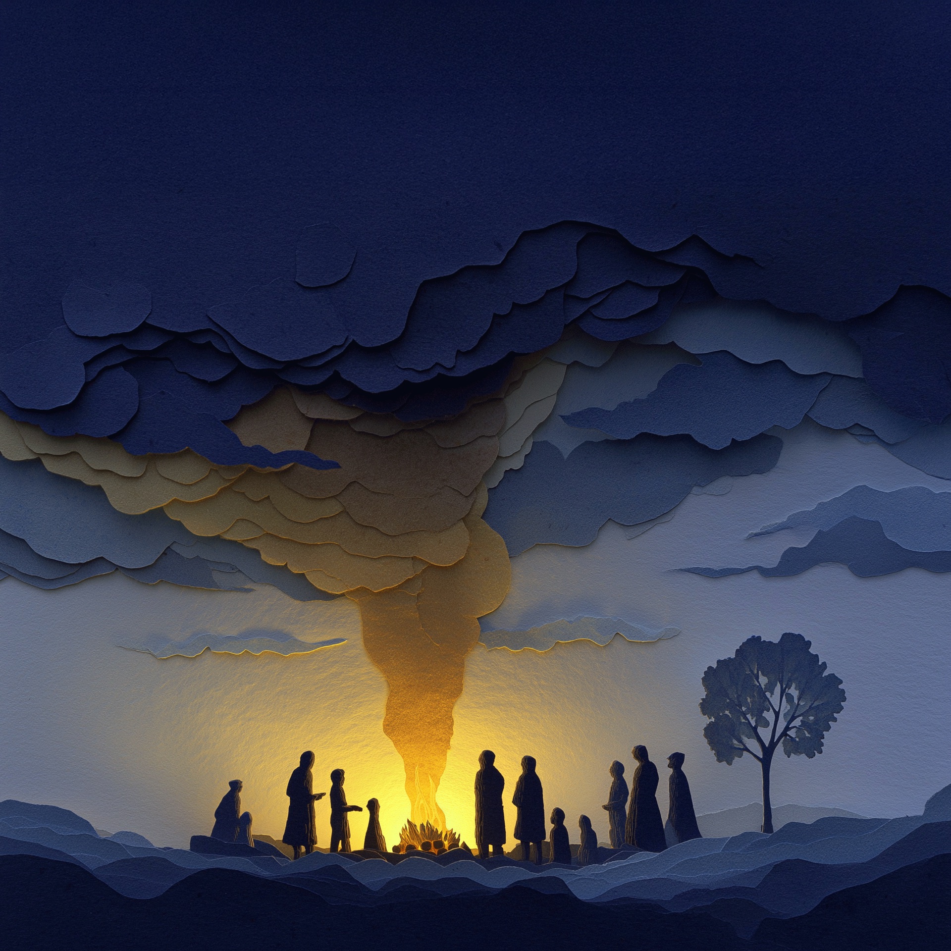 The Hope Dispatch — illustrated landscape with large colourful letters against a teal sky